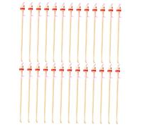 DEARMAMY 100piezas Palillo De Para Orejas Herramienta De Limpieza Portátil Delicadas Para Oídos Herramienta De Eliminación De Cera Para Uso Baño