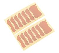 DEARMAMY 12 Piezas antitranspirante pegatinas secreto almohadillas parche absorbente de sudor de la axila etiqueta engomada del sudor de las axilas de axilas algodón