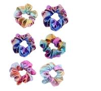 DEARMAMY 12 Piezas De Anillos Para El Cabello Trenzas De Flores Coletas Coleteros Extensiones Moradas Bandas Para El Cabello Moños Tintes Wow Cintas Para El Color Aleatorio