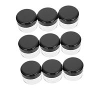 DEARMAMY 15Piezas Frascos De Crema Transparentes Tapa Unidades para Lociones Ungüentos y Cosméticos Reutilizables