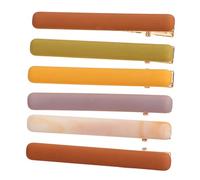 DEARMAMY 18 Piezas Clip de pico de pato de una palabra pinzas para el cabello peinado clip de flequillo hair clips horquillas moño hair pin decoración presilla lateral Pinza para el cabello