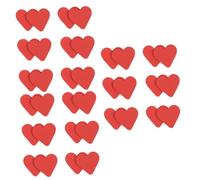 DEARMAMY 18pares Almohadillas Antideslizantes Para Tacones Altos De Protección De Forma De Corazón Rojo Para Uso Diario y Actividades Al Aire