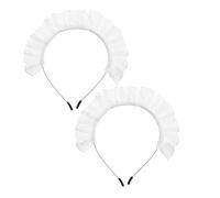 DEARMAMY 2 Diademas De Mucama Lolita Diadema Vintage Para Cosplay Tocado Elegante Para Mucama Para