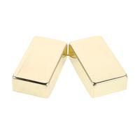 DEARMAMY 2 Espaciadores Para Tapas De Pastillas Carcasa Para Tapa De Pastilla De Guitarra Humbucker Marco Para