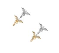 DEARMAMY 2 Juegos Broche Guardián De La Joyería Pasador De Alas De Guardián Pin De Solapa De Ropa Alfiler Hallowen Haloween Joyas De Ropa Pin De Solapa De Ala De Ángel Aleación 2 Piezas * 2
