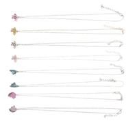 DEARMAMY 2 Juegos Conjunto de Collares de Amistad para Chicas Colgante de Aleación Forma de Resistente y para Diario y Ocasiones Especiales