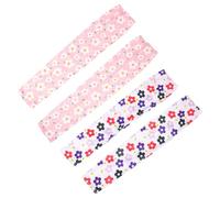 DEARMAMY 2 Pares de Mangas de Brazo Refrescantes y Anti-uv de Poliéster para Mujer, Transpirables y Absorbentes de Sudor, Ideales para Baloncesto y Senderismo en Verano