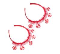 DEARMAMY 2 piezas Accesorios de Cabello con Diseño de Diademas para Fiestas Temáticos para Princesas y Sesiones de Fotos