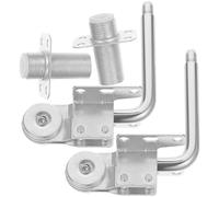 DEARMAMY 2 Piezas Accesorios de Muebles de Hierro Robusto Conector Doble Oreja para Sofá Regulador de Reposacabezas Fácil Instalación y Diseño Práctico para Refuerzo y Elevación de Muebles