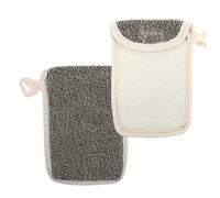 DEARMAMY 2 Piezas Bolsa Jabón Exfoliante De Baño Bolsa Espumante Para Aseo Corporal Con Cuerda Para Colgar