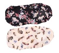 DEARMAMY 2 Piezas Gorra De Pelo Redecillas Para El Cabello Para Mujeres Envoltura De Toalla De Pelo De Microfibra Rulos Productos Para El Cabello Tapa Redes Gorras Banda Largo Neto Seda