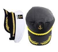 DEARMAMY 2 Piezas gorro sol sombrero sol Paseo en tapa gorro hombre gorras de hombre sombreros adulto gorras de para hombre algodón poliéster
