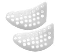 DEARMAMY 2 Piezas Hormas Con Forma Anticaída Mangas Protectoras Del Dedo Del Pie Protectores De Puntera Protector De Arrugas De Campos De Fuerza Protectores De Zapatos El Plastico