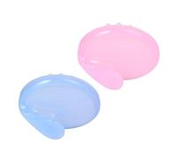 DEARMAMY 2 Piezas Peine de Masaje para Cabello de Azul Rosa Peine para Lavado y para Casa y Estimula el Cabelludo y la Circulación Sanguínea