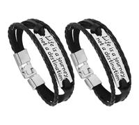 DEARMAMY 2 Piezas Pulsera Perlas De Puño Colgante Bigudí Alfiler Junta Soporte De Tapa De La Espada Logo Decoración De Amistad Decoración Del Gabinete Clips De Joyería Soga Metal