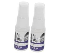 DEARMAMY 2 piezas Spray Anti-vaho para Gafas y Gafas de Natación Botellas Portátiles de Limpiador y Desempañador para Lentes Uso Prolongado y Fácil Transporte