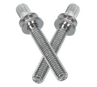 DEARMAMY 2 piezas Tornillos para Montar Batería Acero Inoxidable con Arandelas para Tensión y Lengüetas de Repuesto Duradero para Batería