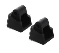 DEARMAMY 2 Piezas Zapata de Freno para Patín de Línea Negro de PVC Absorción de Impactos y Fácil Reemplazo para Entrenamiento Intenso y Uso Diario