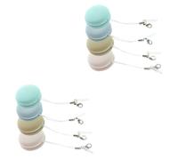 DEARMAMY 2 Series Limpiador De Pantalla Lente Óptico Llave Limpiador Para Gafas Limpiador De Gafas Electrónico Para Electrónica Gafas Para Ordenador Gel De Sílice 4 Piezas*2