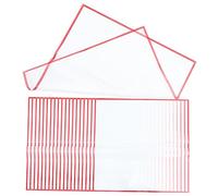 DEARMAMY 20 Hojas Papel De Vidrio Fronterizo Papel De Envoltura Para Un Ramo De Flores Suministros De Envoltura Paquete De Material De Flores Envolvente Envoltura De Ramo Embalaje Bopp