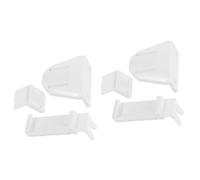 DEARMAMY 20 Juegos De Accesorios De Instalación para Persianas Enrollables Soporte para Varillas De Cortina Soportes para Cortinas Montaje De Persianas Enrollables De Pared Soportes