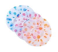 DEARMAMY 20 Piezas gorro de ducha impermeable gorro de baño bañera recogedor de pelo de baño cabello Sombrero para mujeres teñir sombrero de cocina Sombrero de baño