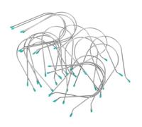DEARMAMY 20 Piezas Unidades Clips de Acero Inoxidable para Rizadores de Cabello Clips de Recambio con Diseño Antideslizante Forma Sujetadores para Rizadores Calientes Compatibles con Varios