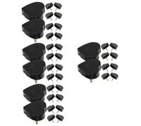 DEARMAMY 20pares Tapa De Tacón Corazón Para Reparar Zapatos De Tacón Accesorios De Reparación De Tacones Compatible Tacones y Gruesos Material Duradero y Práctico