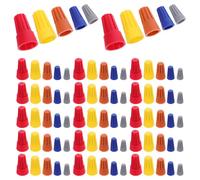 DEARMAMY 220 Conectores de Cables Eléctricos con Tapas Roscadas y Terminales de Resorte Kit de Conexión Rápida para Cableado Industrial y Paneles de Control Surtido Duradero para Uso