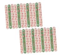 DEARMAMY 24piezas Limas De Uñas Navideñas Portátiles Para Manicura y Pedicura Profesional y Doméstica Diseño Especial Para Fiestas