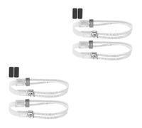 DEARMAMY 2pares Correas Antideslizantes Para Tacones Ajustables y Desmontables Cordoneras De Transparentes Para Mujeres Zapatos Deslicen y Caigan Para Bailar y Caminar