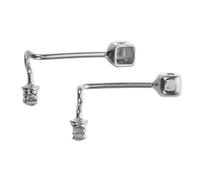 DEARMAMY 2piezas Almohadillas Nasales Para Gafas Tipo Tornillo Soporte De Puente Nasal De Reemplazo De Acero Inoxidable Para Marco De Gafas Duradero Para Uso Diario