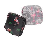 DEARMAMY 2piezas Bolsa Para Compresas Maternidad Bolsa De Viaje Para Menstruación y Toallas Sanitarias Ligera y Práctica