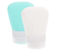 DEARMAMY 2piezas Botellas De Cosméticos De Rellenables Botellas Viajeras Para Lociones y Gel Para Actividades y