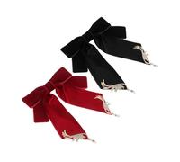 DEARMAMY 2piezas Broche Vintage de Lazo Broche de Mujer Elegante para Ropa Broches Retro de Cuello para Vestidos y Eventos de Moda