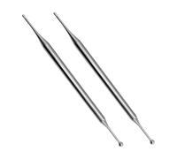 DEARMAMY 2piezas de Inoxidable Herramienta de Masaje de Acupresión para Puntos Corporales y Oídos Bolígrafo de Manual para Reflexología y Masaje Facial