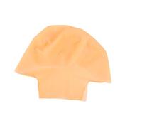 DEARMAMY 2piezas Gorra de Calva Látex Accesorio de Peluca para Cosplay de Monje Sombrero Divertido para Halloween y Disfraz