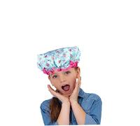 DEARMAMY 2piezas Gorro De Ducha De Eva Gorro De Baño Para Adultos Protector De Cabello Resistente Al Agua Para Diario El Baño o Piscina Unidades Por Paquete