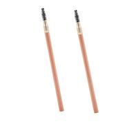 DEARMAMY 2piezas Lápiz de Cejas con Pincel Multifuncional de Doble Punta Unidades Colores Surtidos Herramienta de Maquillaje para Perfilador de Cejas Casa o Viaje Color Aleatorio