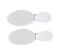 DEARMAMY 2piezas Nano para Pies de Vidrio Removedor de Callos y Durezas Exfoliante para Pedicura Spa para Mujeres y Hombres