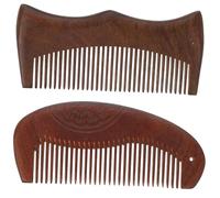 DEARMAMY 2piezas Peines De Sándalo Para Masajear El Cabelludo Antiestáticos y Duraderos Cuidado Del Cabello Casa