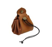 DEARMAMY 2piezas Pouch De Cuero Sintético Retro Cuerda para Monedas y Dados Bolsa Práctica y Portátil para Jugar y Almacenamiento