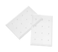 DEARMAMY 2piezas Soporte Transparente Para Taladro De Uñas Unidades Contenedor Para Brocas Estante Para Cabezales De Pulido Base Para Guardar Uñas Para Salones y Casa