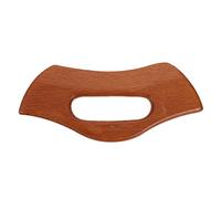 DEARMAMY 3 Piezas De Tabla De Raspado Para Masaje De Espalda Rodillos Faciales Para Herramienta Placa Raspadora Tabla Raspadora Guasha Tabla De Masaje Tabla De Madera Marrón