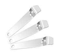 DEARMAMY 3 Piezas Mini Abridores de Botellas Portátiles de Acero Inoxidable para Vial y Ampollas, Herramienta Ligera para Cocina y Actividades al Aire Libre