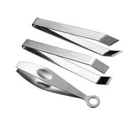 DEARMAMY 3 Piezas Pinzas Inoxidable para Quitar Pelo de Aves Set de Herramienta Manual para Retirar de y Cerdo Diseño Ergonómico y de Limpiar