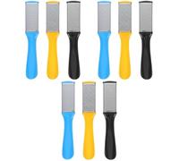 DEARMAMY 3 Series Amoladora De Estribos Agente De Mudanzas Removedor De Pedicura Duro Archivo De Pie De Metal Removedor De Piel Muerta Del Pie Acero Inoxidable 3 Piezas*3
