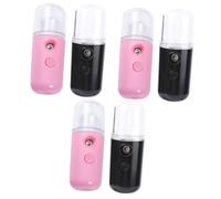 DEARMAMY 3 Series Aparato De Hidratación En Spray Tóner Para La Cara Protección De La Piel Humidificador De Spray De Mano Neblina Rociar Señor Facial El Plastico Black 2 Piezas X 3