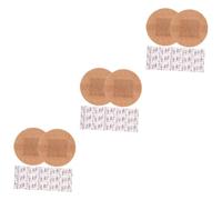 DEARMAMY 3 Series Apósito Adhesivo Guardia Pequeñas Heridas Envoltura Parches Para Heridas En Los Dedos Hemostasia Consejos Tejido Elástico Light Brown 50 Piezas*3
