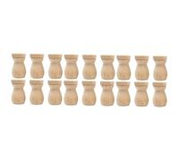 DEARMAMY 3 Series Botella De Aceite Esencial Tamaño Difusores De Aceite Esencial Colgante Difusor De Perfume Botella Difusora De Coche Colgante Básico Madera 6 Piezas*3